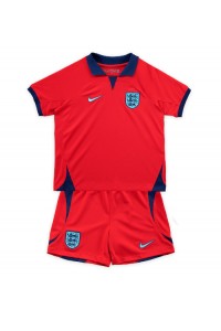 Engeland Babytruitje Uit tenue Kind WK 2022 Korte Mouw (+ Korte broeken)